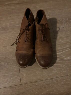Antelope Leather Booties
